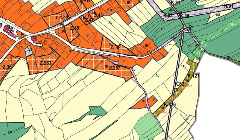 Prodej pozemku pro bydlení, Luhačovice, 17000 m2