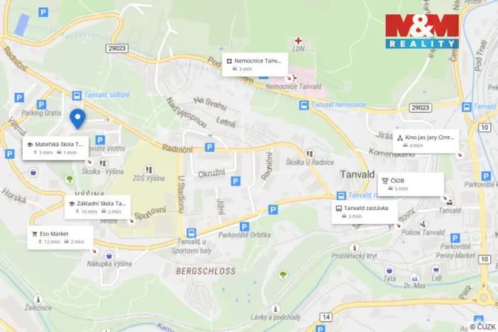 Prodej bytu 3+1, Tanvald, Vnitřní, 70 m2