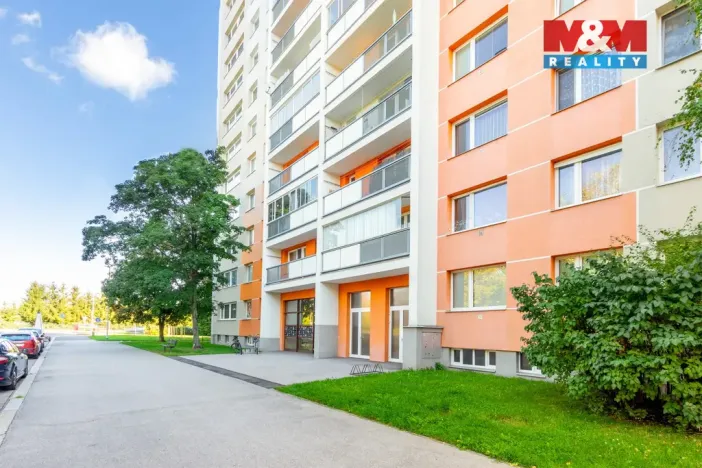 Pronájem bytu 2+kk, Pardubice - Polabiny, Grusova, 53 m2
