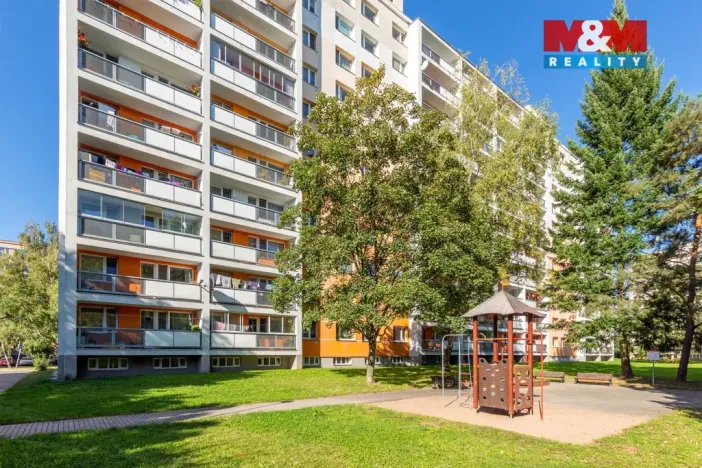 Pronájem bytu 2+kk, Pardubice - Polabiny, Grusova, 53 m2