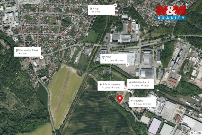 Prodej pozemku pro bydlení, Pardubice - Pardubičky, 397 m2