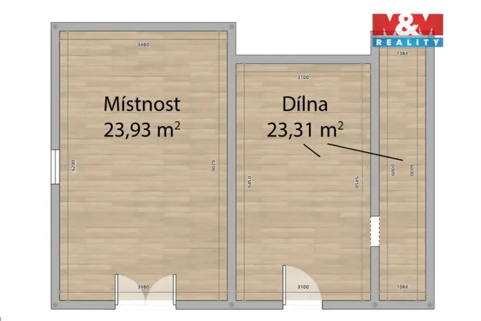 Prodej rodinného domu, Spálené Poříčí, Plzeňská, 68 m2