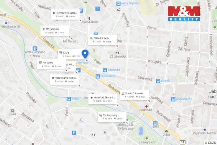 Prodej bytu 3+1, Jablonec nad Nisou, Liberecká, 64 m2