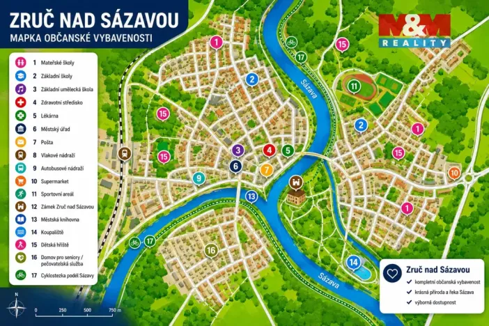 Prodej ubytování, Zruč nad Sázavou, 1. máje, 250 m2
