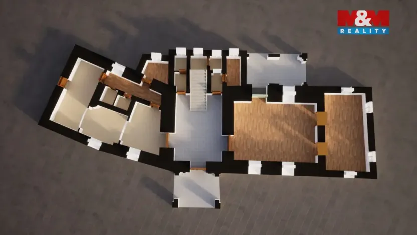 Prodej historického objektu, Mšené-lázně, Školní, 1075 m2