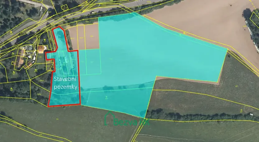 Prodej pozemku pro bydlení, Nečín, 21422 m2