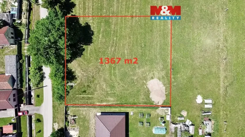 Prodej pozemku pro bydlení, Sviny, 1367 m2