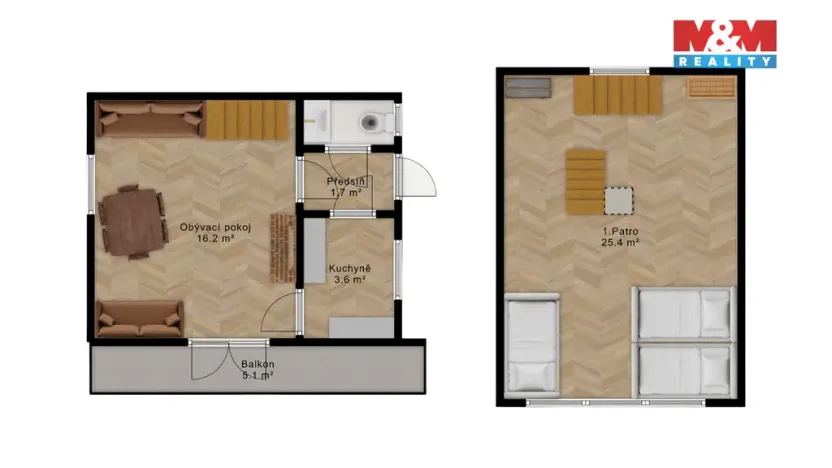 Prodej chaty, Blažejov - Malý Ratmírov, 46 m2