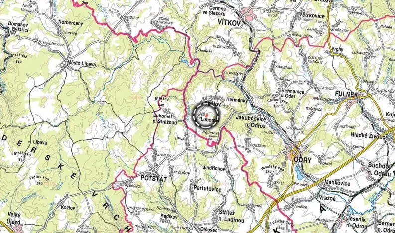 Prodej pole, Luboměř, 5936 m2