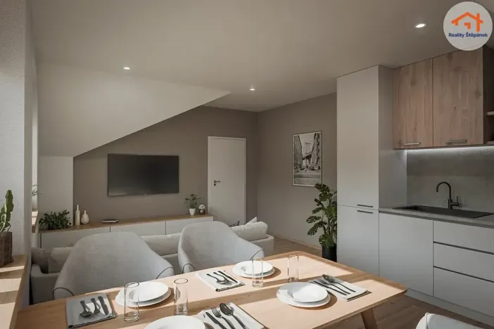 Prodej bytu 3+kk, Jílovice, 77 m2