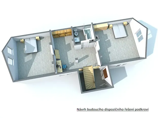 Prodej rodinného domu, Divišov - Lbosín, 187 m2