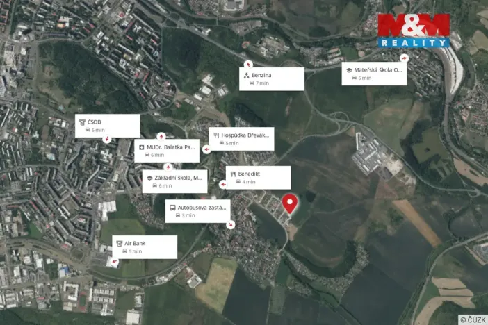 Prodej pozemku pro bydlení, Most - Vtelno, 1710 m2