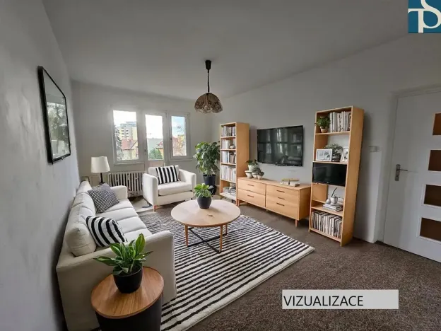 Pronájem bytu 2+1, Praha - Strašnice, Nosická, 52 m2