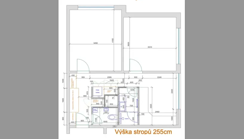 Pronájem bytu 2+1, Praha - Kamýk, Rytířova, 52 m2