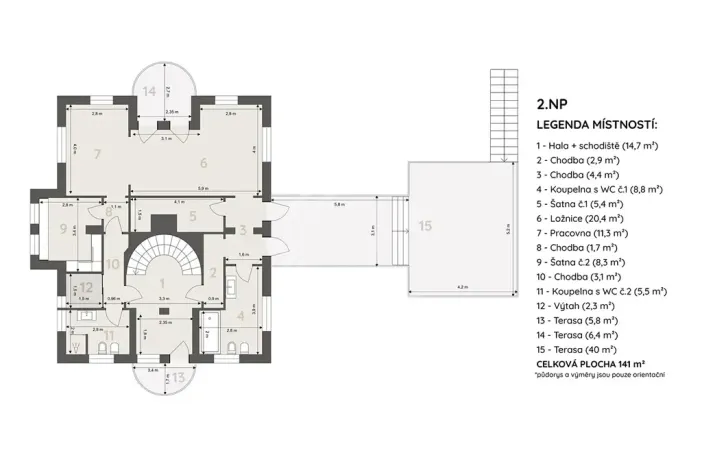 Prodej vily, Praha - Troja, Trojská, 337 m2