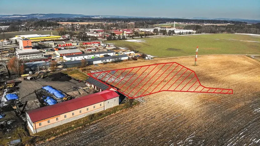 Prodej komerčního pozemku, Jindřichův Hradec, U Dolního Skrýchova, 11196 m2