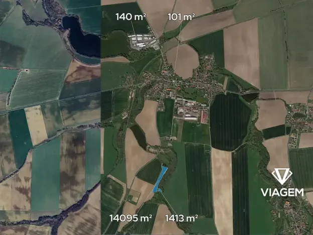 Prodej podílu lesa, Bečváry, 1312 m2
