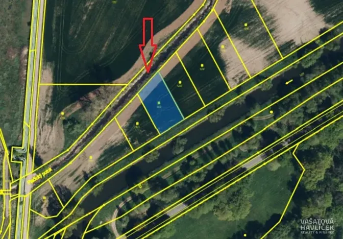 Prodej pozemku, Opatovice nad Labem, 1100 m2