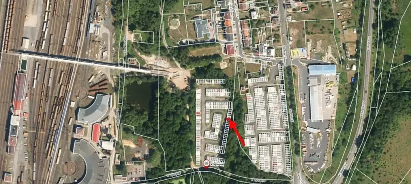 Pronájem garáže, Cheb, 19 m2