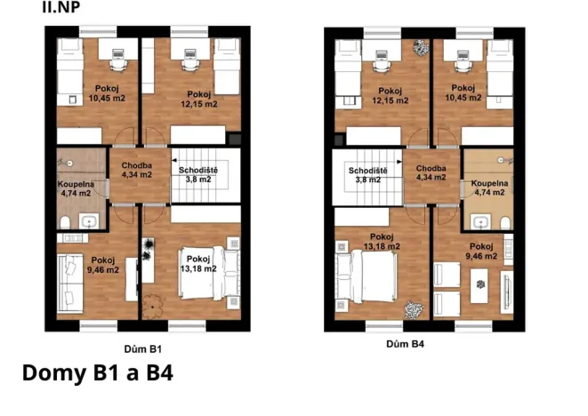 Prodej rodinného domu, České Budějovice, 75 m2