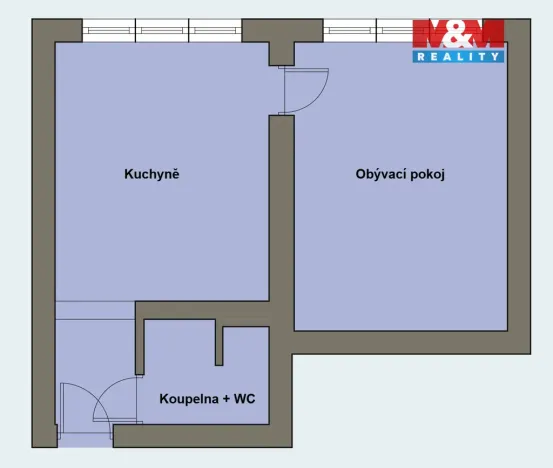 Prodej bytu 1+1, Klášterec nad Ohří - Miřetice u Klášterce nad Ohří, Dukelská, 39 m2