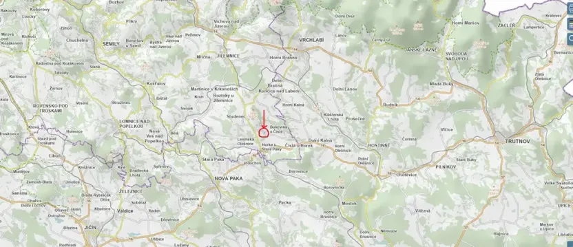 Prodej lesa, Bukovina u Čisté, 9121 m2