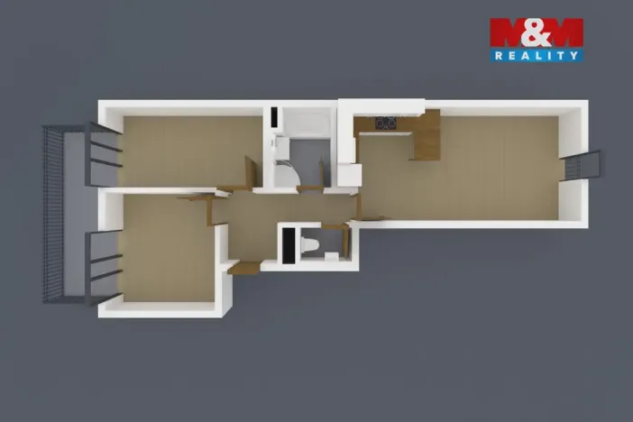 Prodej bytu 3+kk, Praha, Hartigova, 65 m2