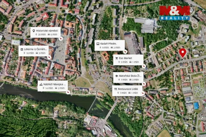 Pronájem bytu 3+1, Kadaň, Obránců míru, 70 m2