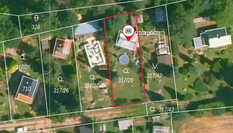 Prodej pozemku pro bydlení, Pohoří, 428 m2