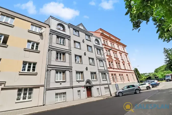 Prodej atypického bytu, Praha - Libeň, Pod Labuťkou, 62 m2