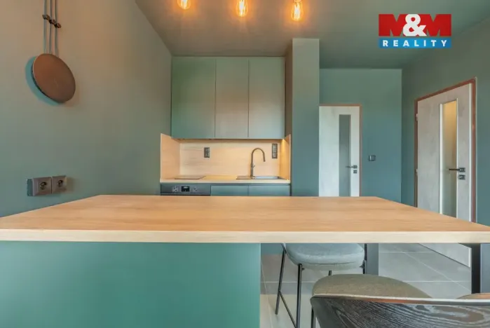 Pronájem bytu 1+kk, Praha - Modřany, Pertoldova, 32 m2