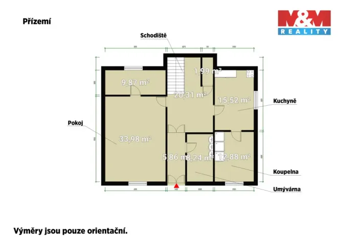 Prodej rodinného domu, Břasy - Vranovice, 158 m2