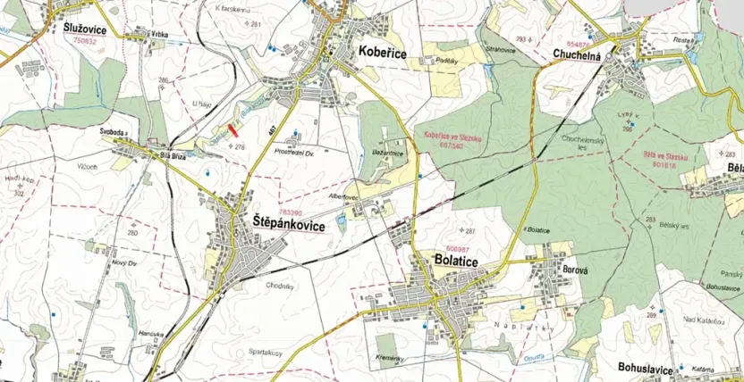 Prodej pole, Kobeřice, 2830 m2