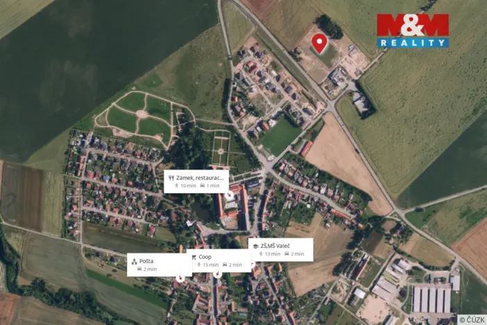 Prodej pozemku pro bydlení, Valeč, 841 m2