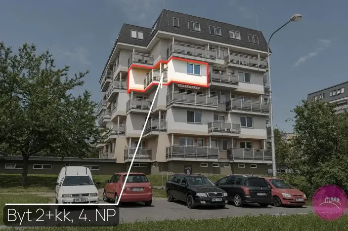 Pronájem bytu 2+kk, Olomouc, Handkeho, 53 m2
