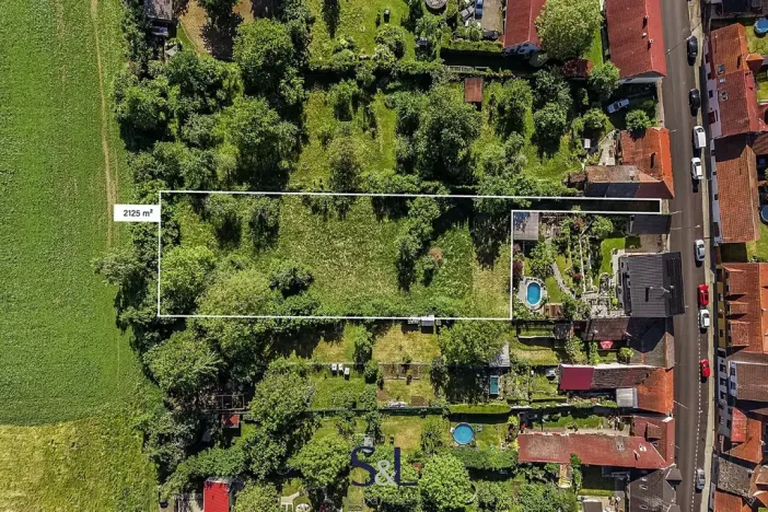 Prodej pozemku pro bydlení, Bystřice, 2125 m2