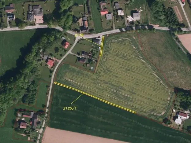Dražba pozemku, Dolní Domaslavice, 499 m2