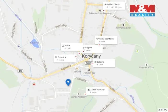 Prodej bytu 2+1, Koryčany, Zámecká, 56 m2
