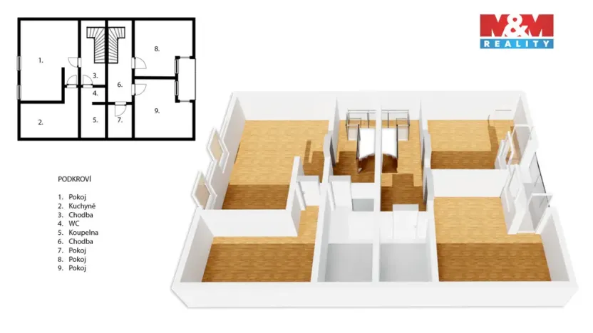 Prodej rodinného domu, Hradec Králové - Malšovice, Na Hrázce, 232 m2