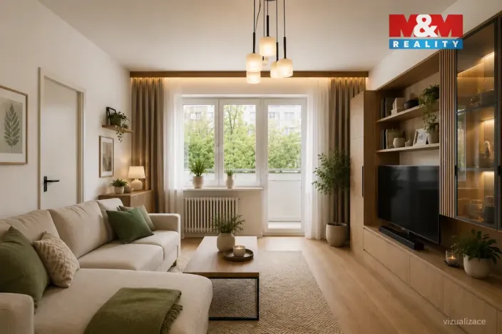 Prodej bytu 2+1, Ostrava - Poruba, Sokolovská, 52 m2