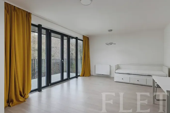 Pronájem bytu 1+kk, Praha - Žižkov, Hartigova, 37 m2