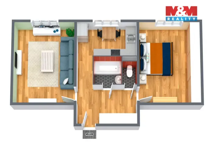 Prodej bytu 2+1, Abertamy, Rooseweltova, 55 m2