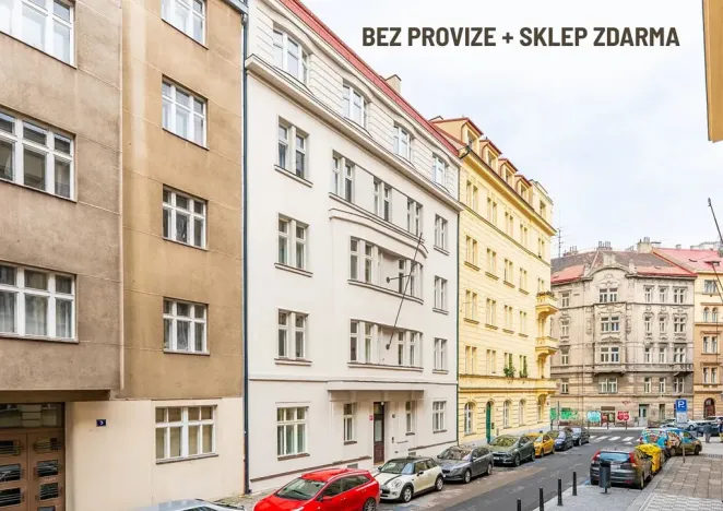 Pronájem bytu 2+kk, Praha - Bubeneč, Sládkova, 38 m2