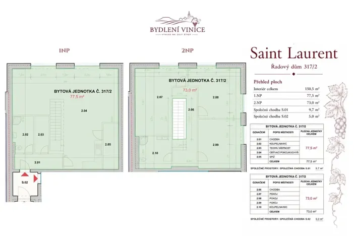 Prodej rodinného domu, Mělník, 151 m2