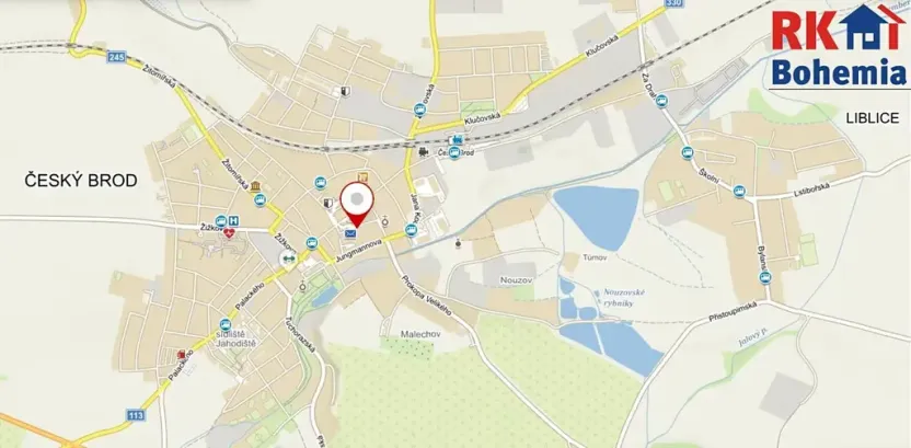 Pronájem bytu 2+kk, Český Brod, nám. Arnošta z Pardubic, 49 m2