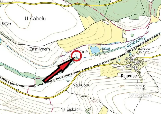 Prodej pole, Kropáčova Vrutice, 451 m2