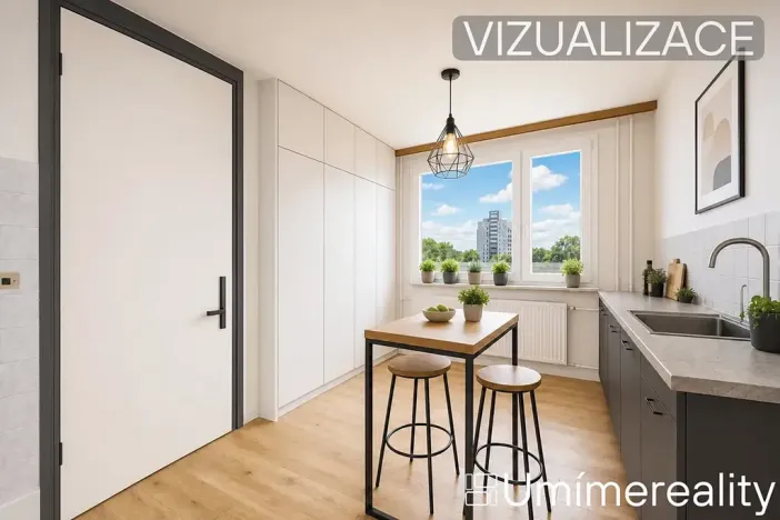 Prodej bytu 3+1, Praha - Kobylisy, Tanvaldská, 66 m2