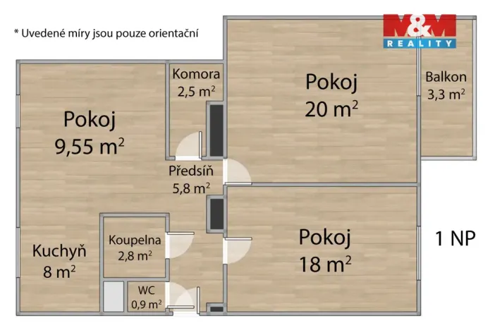 Prodej bytu 3+1, Kozolupy, 107 m2