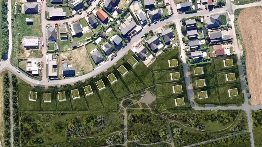 Prodej pozemku pro bydlení, Hrušovany u Brna, Pod Střediskem, 608 m2