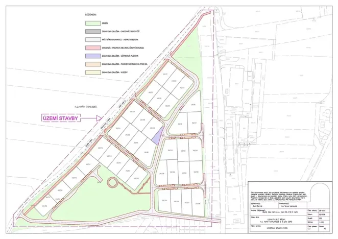 Prodej pozemku pro bydlení, Hořín, 800 m2